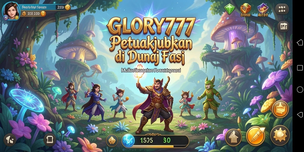 Tampilan aksi seru dalam gameplay GLORY777 yang menegangkan.