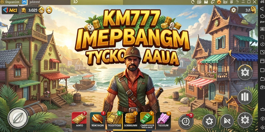 Tampilan gameplay KM777 yang menarik dan interaktif.