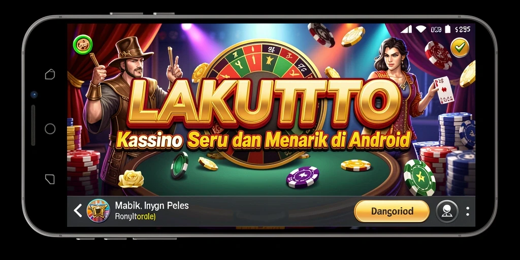 Tampilan gameplay kasino yang menarik dari LAKUTOTO.