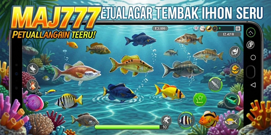 Screenshot menampilkan gameplay Tembak Ikan yang menarik.
