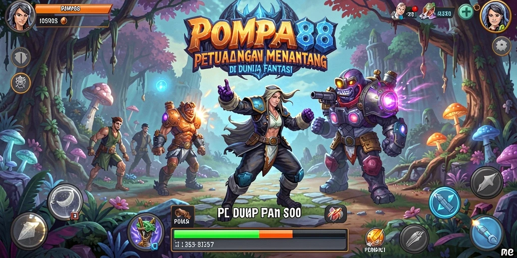 Gameplay fantastis POMPA88 menampilkan petualangan yang mendebarkan.