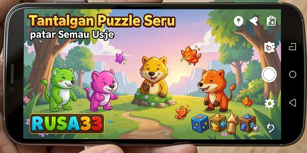 Tangkapan layar gameplay RUSA33 yang menampilkan tantangan Puzzle yang menarik.