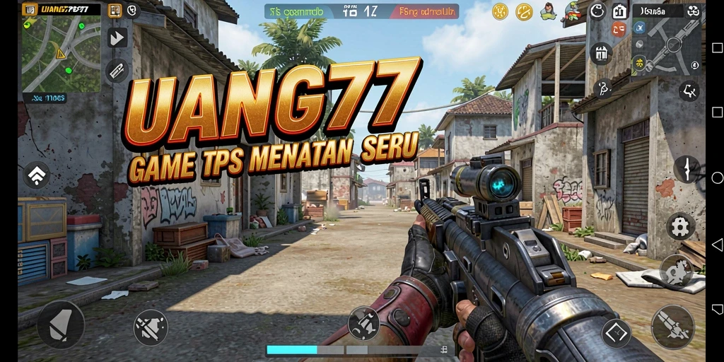 Tampilan seru dan mendebarkan dari gameplay UANG77.