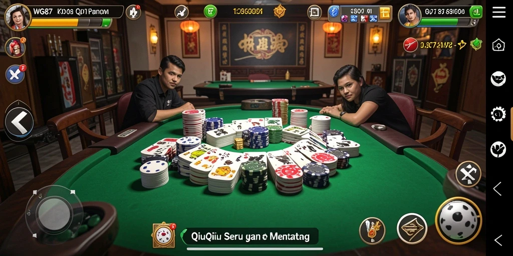 Tampilan gameplay seru dan menarik dari WG87.