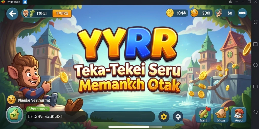 Tampilan gameplay YYRR yang menarik dan seru dalam menyelesaikan teka-teki.